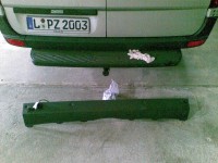 Stoßstange mit ./. ohne Auftritt