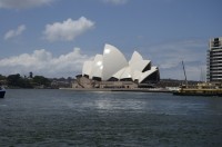 Die Sydney Oper im Sonnenschein