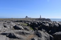 Radarstation und Leuchtturm in Stocksnes