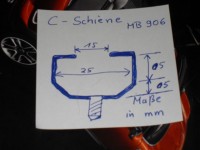 Skizze Maße C-Schiene NCV3