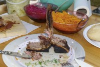 Hin und wieder gab es auch was zu essen ...