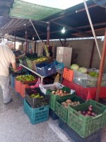 weil wir im Urlauf fast nur vegetarisch unterwes sind...Gemüse