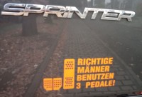 Der musste mal sein...