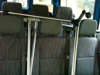 Blick aus der Fahrerkabine