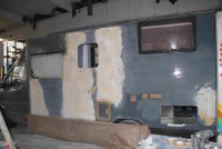 Geschliffen und gespachtelt