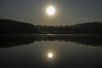 Der &quot;Mirror Lake&quot; von Dennenlohe