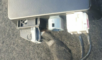 Stecker am Becker-Navi Modulhalter