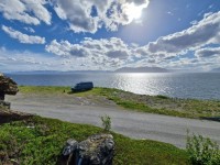 Unser Stellplatz heute Abend zwischen Hammerfest und Alta