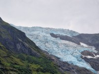 der Gletscher ein bisschen größer