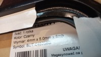 Butylschnur aufgeklebt, aber noch abgedeckt