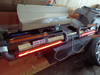 Schlussleuchten und (dyn.) Blinkleuchten kommen zuerst rein. Testlauf...