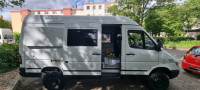 Max. Öffnung trotz breitem Laufwagen