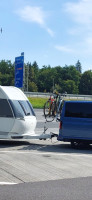 Ist schon eine schicke Lösung, Räder an der Heckklappe/-tür