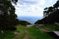 Blick vom Mt. Baw Baw. Im Vordergrund eine Downhillstrecke für MTB's