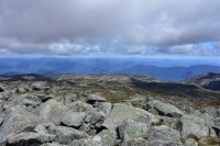 Blick vom Mt. Kosziosko