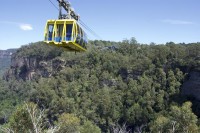 Seilbahn übers Tal