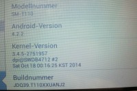 Hier noch die Info zur Android-Version, falls du sie brauchst