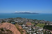 Blick vom Castle Hill nach Townsville und Magnetic Island