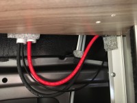 hinter der Nasszelle rauskommend
